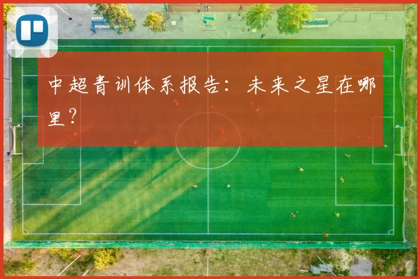 中超青训体系报告:未来之星在哪里?